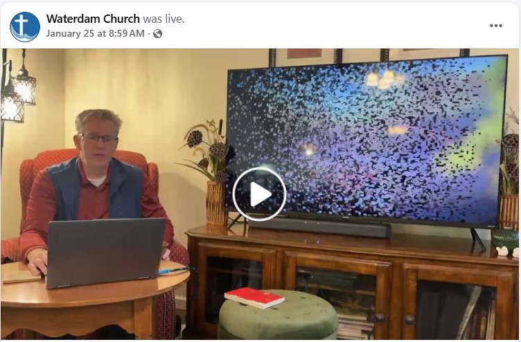 Pastor Jack - Snowstorm Jan. 25, 2026.